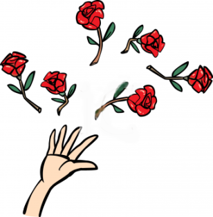 0511-0903-2503-2622_Hand_Throwing_Roses_clipart_image.jpg